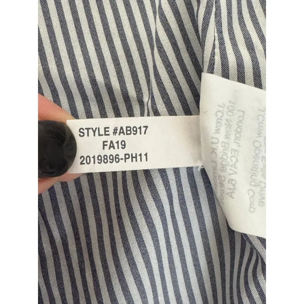 J. Crew‎ Womens Mayfair Pleated Back Navy Blazer Size 2